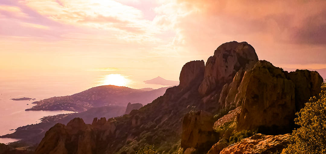 Balade dans l'Estérel proche de la location de vacances